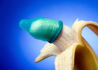 Prezerwatywa na bananie